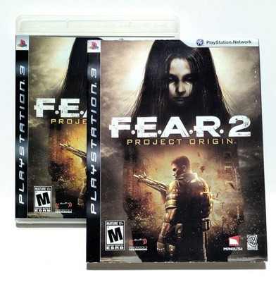 F.E.A.R. 2 Project Origin PS3 North American Version 4.5'' FPS Horror Game