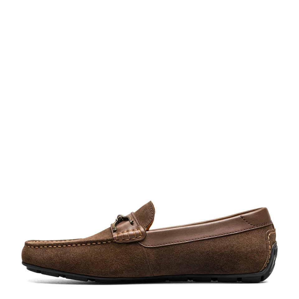 Para hombres Florsheim, Motor Moc Puntera Bit Driver 13410-245 Marrón Gamuza Gamuza Foto 4 de 4