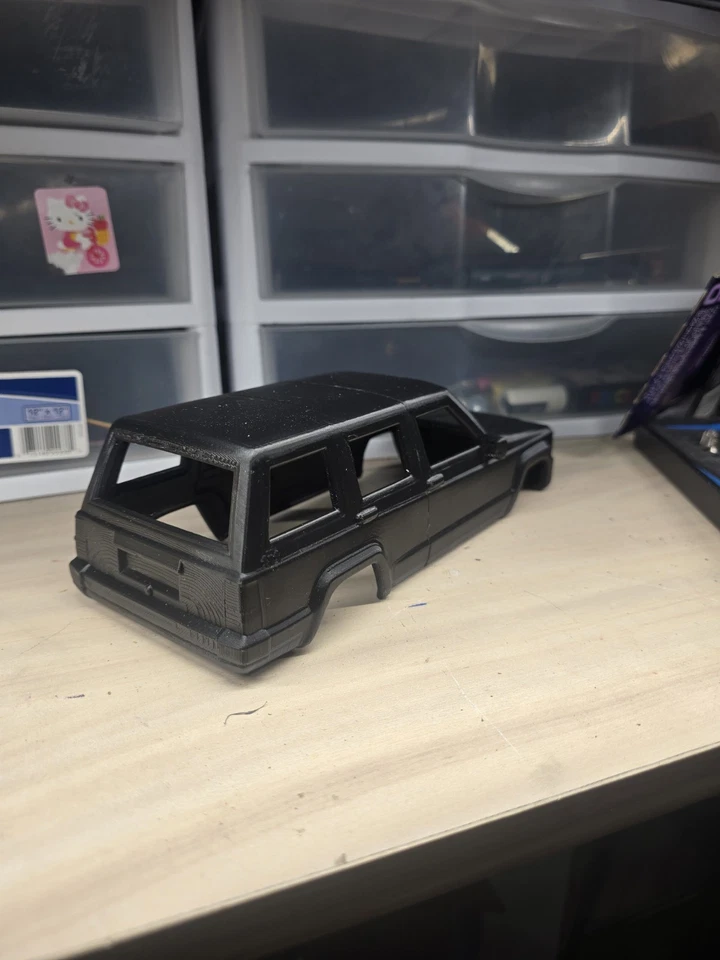 1:18 1:24 Scale 3D Printed 145mm Jeep Cherokee XJ Rc Body scx24-Trx4m - Image 2 of 2