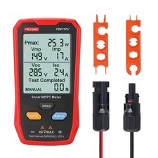 800W MPPT Solar Panel Tester with Large LCD Display for Photovoltaic Systems