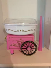 Old Fashioned Electric Cotton Candy Machine Carnival Maker Party Nostalgia