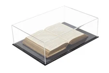 Deluxe Clear Acrylic Large Book Display Case (A071-CDS)