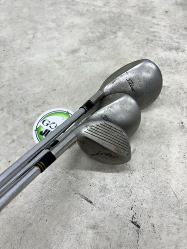 TITLEIST PT Pro Trajectory Wood 9.5 15 20 MS-209 Regular Lot Of 3 - Picture 12 of 14