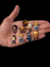 Mortal Kombat Shoe Charms - Fits Crocs, Wristbands And Clogs