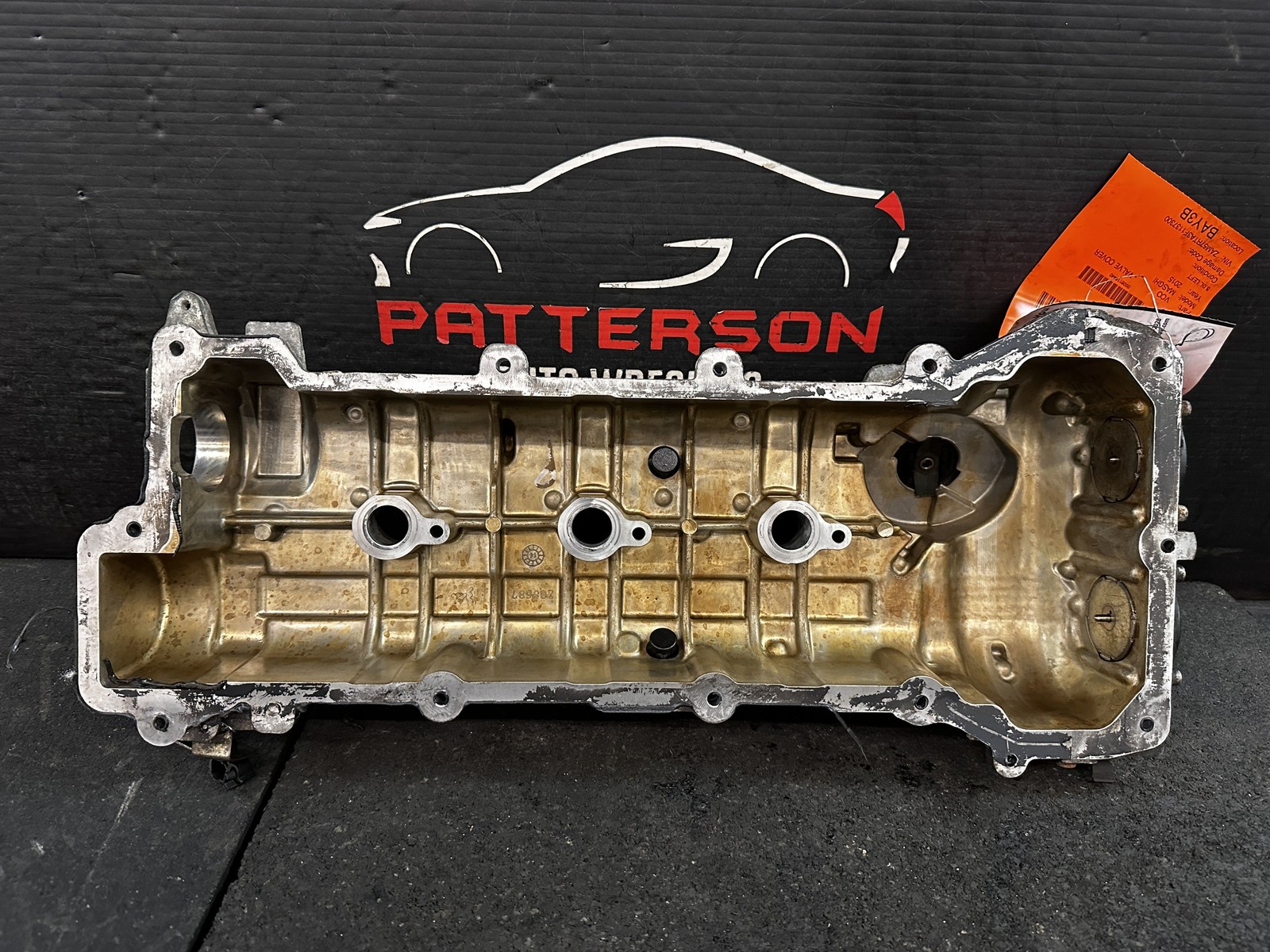 2015 MASERATI GHIBLI 3.0 LEFT DRIVER SIDE CYLINDER HEAD VALVE COVER