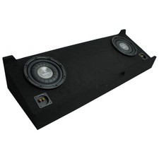 2007-2013 GMC Sierra Crew Cab Truck Harmony F104 Dual 10" Sub Box Enclosure New
