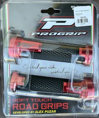Progrip Rally Grips Soft Touch Cushion Moto Grips Great For Long Distance Rides