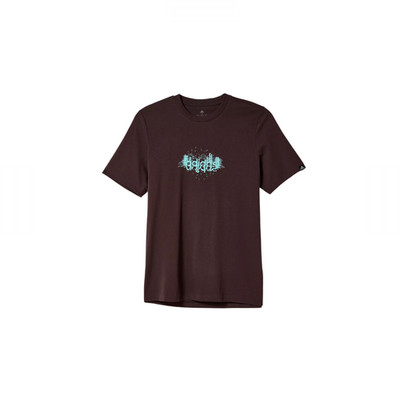 ADIDAS LINEAR TEE [BROWN] MEDIUM