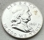 1961 Proof Franklin Half Dollar 90% Silver-INV#8499