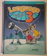 Abeka Language 3 Fifth Edition Grammar & Writ...
