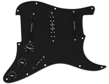 SEYMOUR DUNCAN Dave Murray Signature Prewired/Loaded BLACK Pickguard for Strat