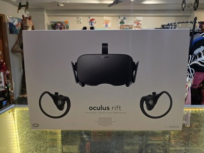 Oculus Rift CV1 VR Virtual Reality Headset Black Full Kit Tested Working Boxed