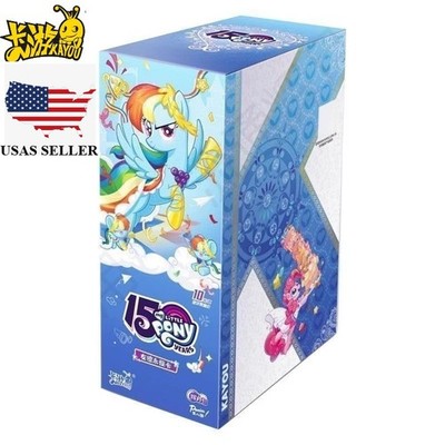 Kayou My Little Pony-8 Anime 15th Anniversary Collection Cards Box 18 Pack US