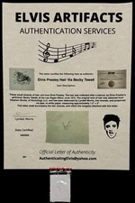 Elvis Presley Hair - 1972 Las Vegas Hilton