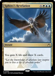 Sphinx's Revelation 228 Foil Ravnica Remastered
