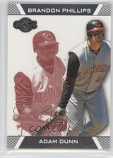 2007 Topps Co-Signers Red 238/299 Adam Dunn Brandon Phillips #21 1s7