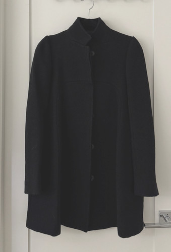 Stella McCartney Women's Tailored Black Wool Coat Size 38