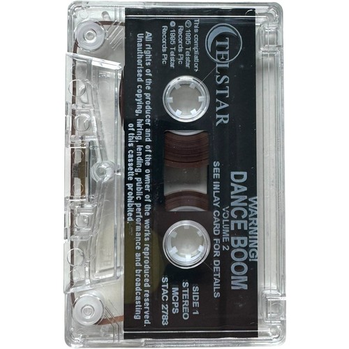 Dance Boom 2 Tape Cassette Dance Music 90s Compilation Telstar 1995 90s Dance - Picture 8 of 13