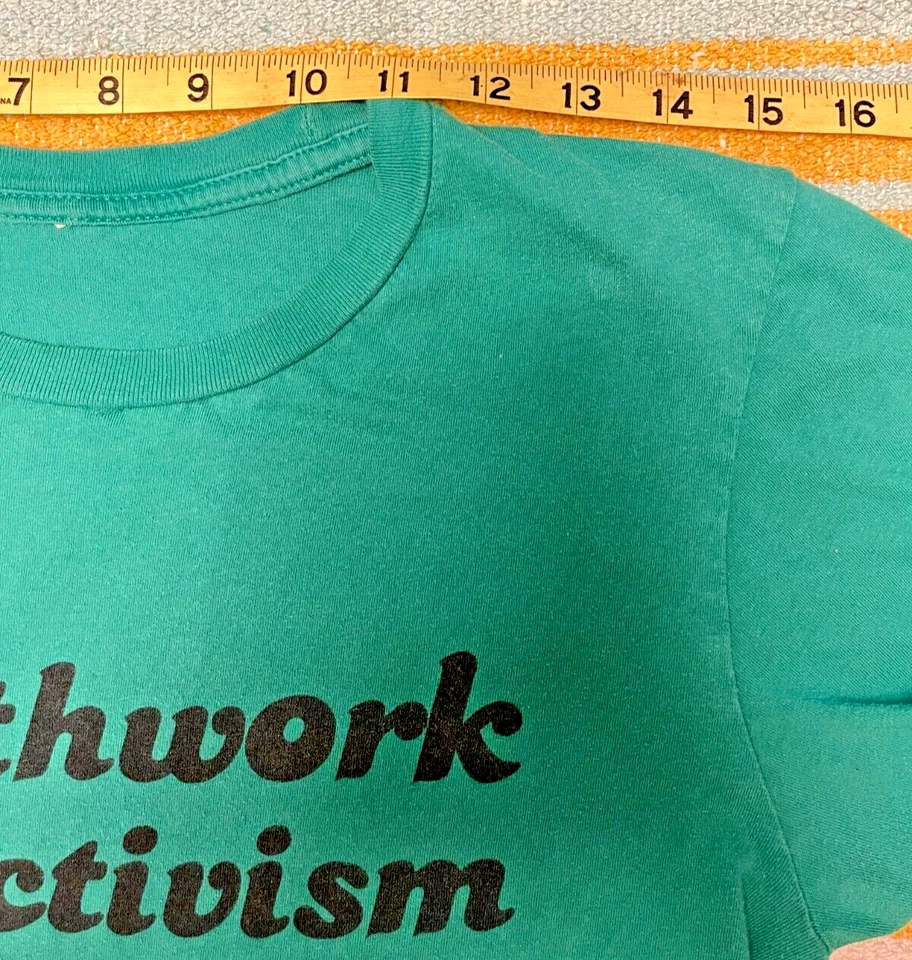 "Birthwork is Activism" женская футболка M, doula акушерка рождения OB свобода справедливости - Изображение 4 из 4