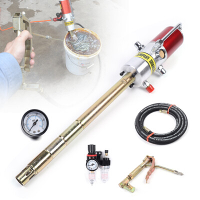 #ad 30 40MPa Air Operated High Pressure Grease Pump grease pump Drum 50:1 35mm $114.09