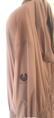 BELSTAFF Lightweight Pale Mushroom Pink Hooded Jacket RRP$980 Womens 42 Near New - Picture 4 of 12