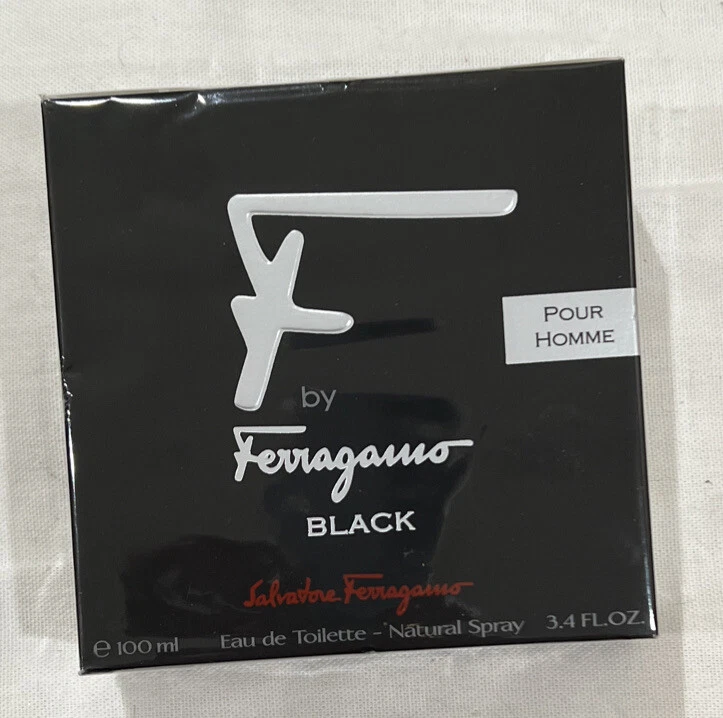 Salvatore ferragamo f by ferragamo black pour homme top