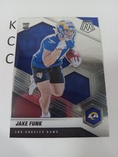 2021 Panini Mosaic Football #381 Jake Funk RC Los Angeles Rams