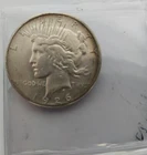 1926 Peace Dollar.  Au