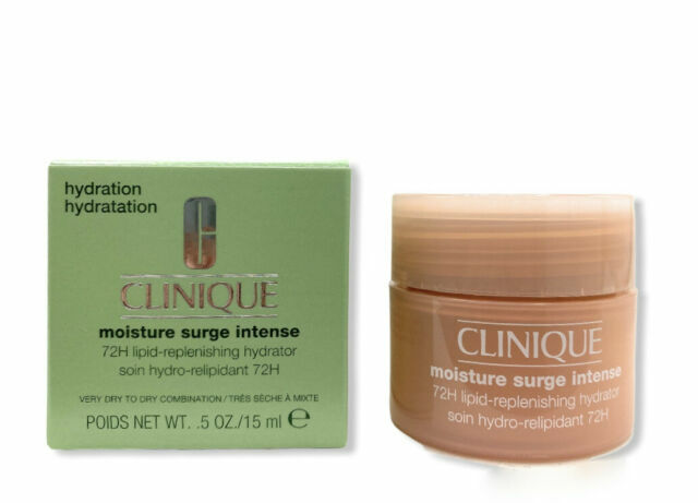 Clinique Moisture Surge Intense 72H Hydrator Dry to Dry Combination- 0.5 oz/15ml