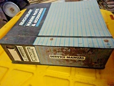 Mercury O/B SERVICE MANUAL SET 90-99987--3, 90-18141--1, 90-816427, 90-84483--3