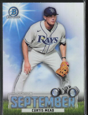 2023 Bowman Curtis Mead SOS-20 Sights on September | Tampa Bay Rays