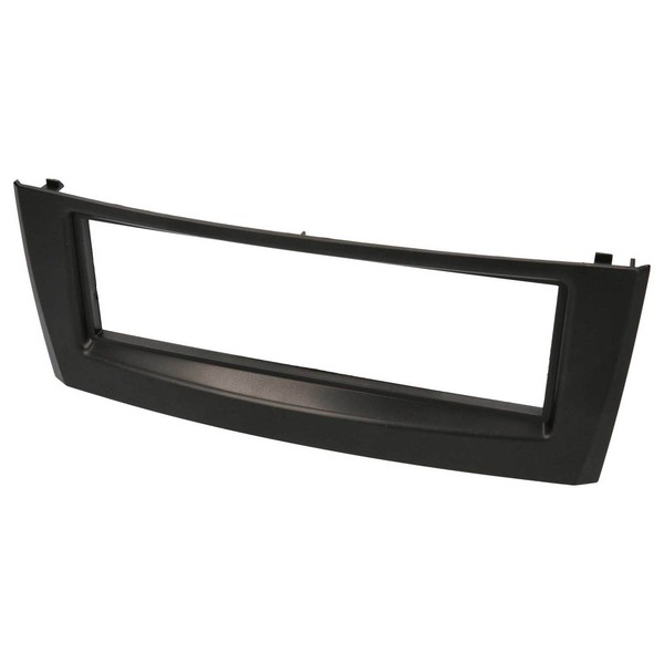 Auto Radio Blende Einbau Rahmen Fiat Grande Punto Typ 199 Bj 2005 - 2009 Schwarz-image
