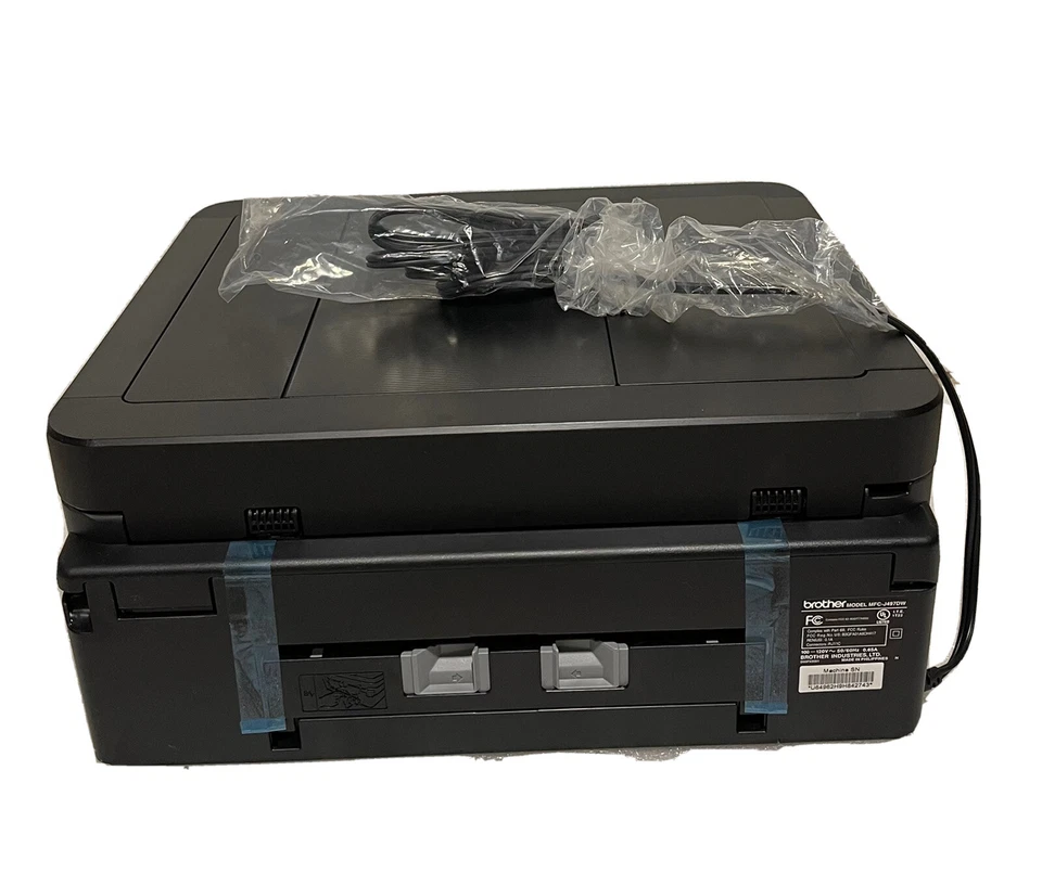 Brother Work Smart Series MFC-J497DW Color Inkjet All-In-One Printer Open Box - Image 2 of 4
