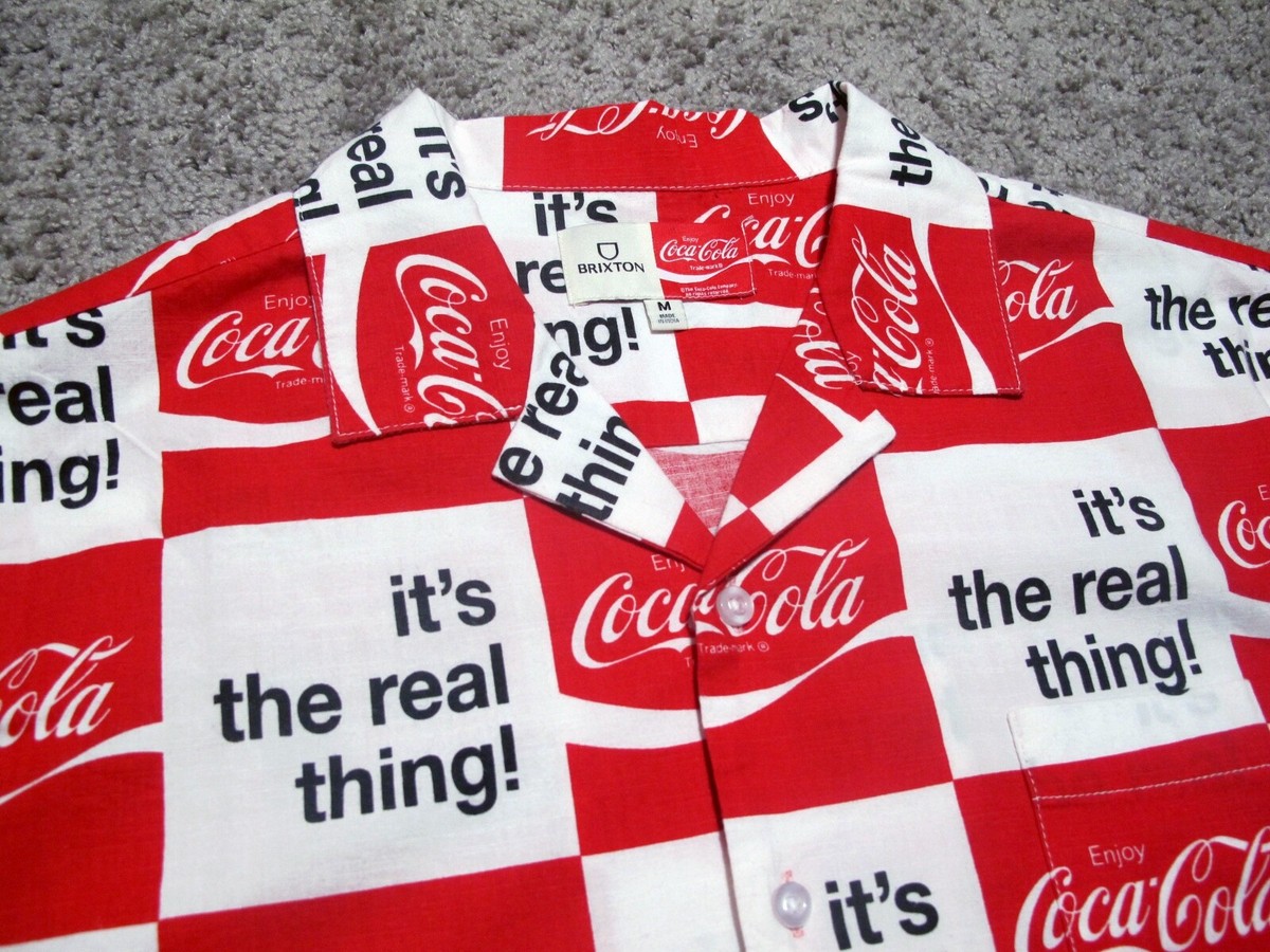 Brixton x Coca-Cola it's the real thing Button-up Shirt Men's M