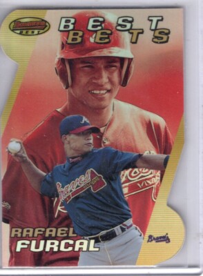 2000 Bowman's Best Bets Atlanta Braves #BBB6 Rafael Furcal