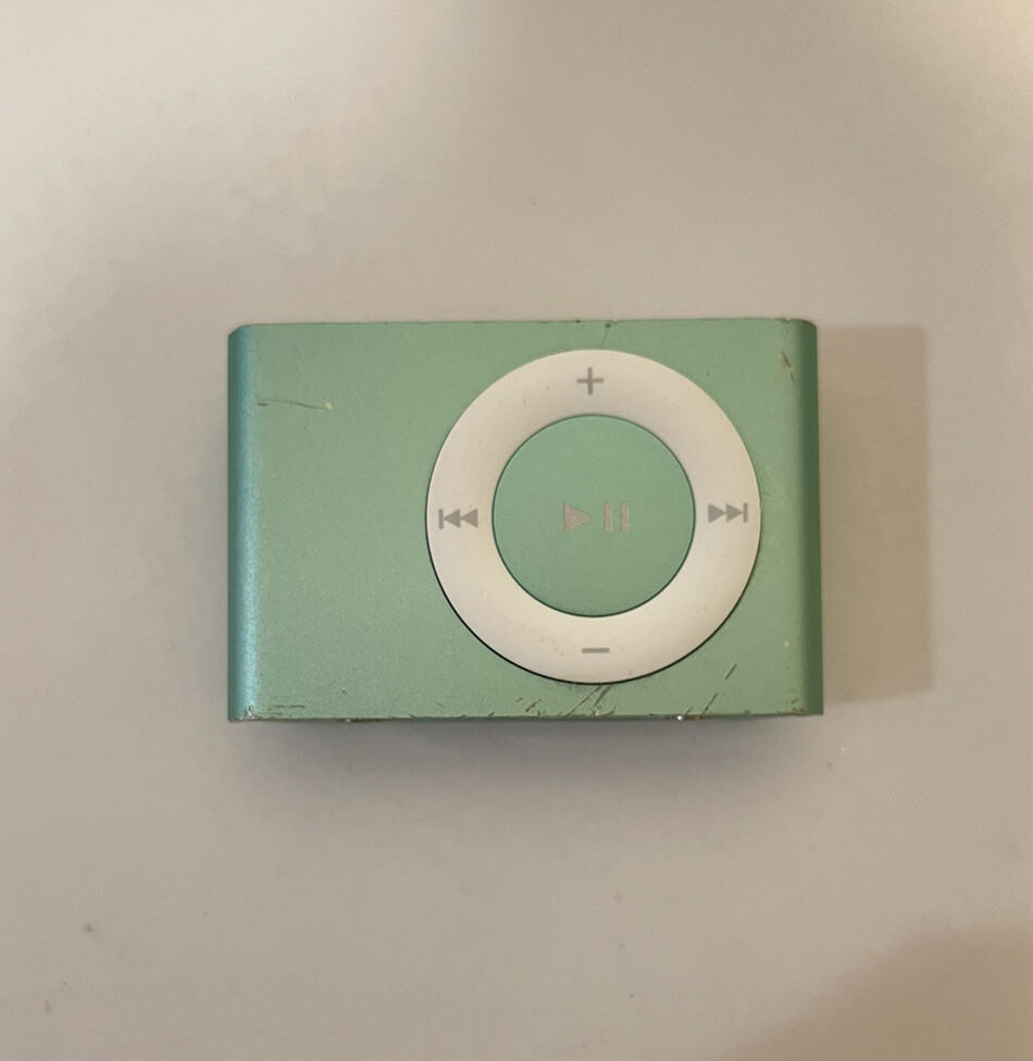 Apple iPod shuffle 2nd Generation Light Green (2 GB) Works Great