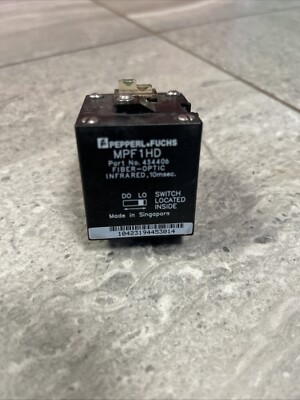Pepperl+Fuchs Micro Switch Sensing and Control MPF1HD Fiber Optic Infared Head