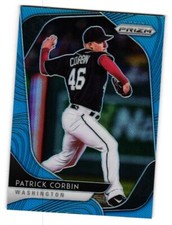 2020 Panini Prizm Baseball Carolina Blue Patrick Corbin 