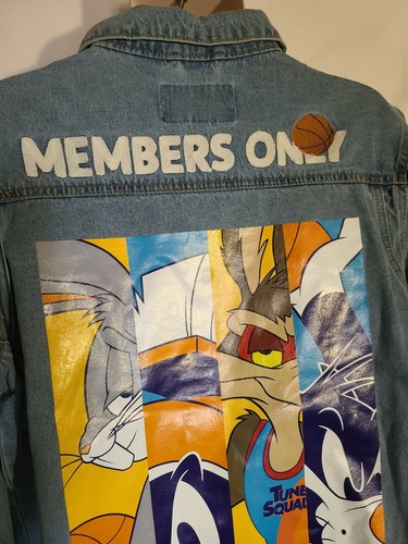 Giacca di jeans Lebron Member Only Space Jam A New Legacy Looney Toones - Foto 4 di 12