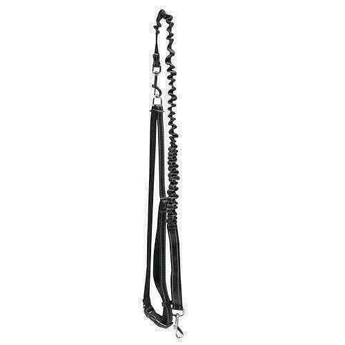 Pet Trends Freisprech Stoßdämpfend Laufen Joggen Leine Modell B336-2 schwarz - Bild 4 von 11