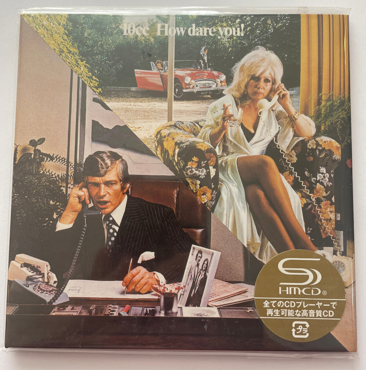10cc - How Dare You SHM-CD - UICY-93815 Japan Mini-LP Sleeve