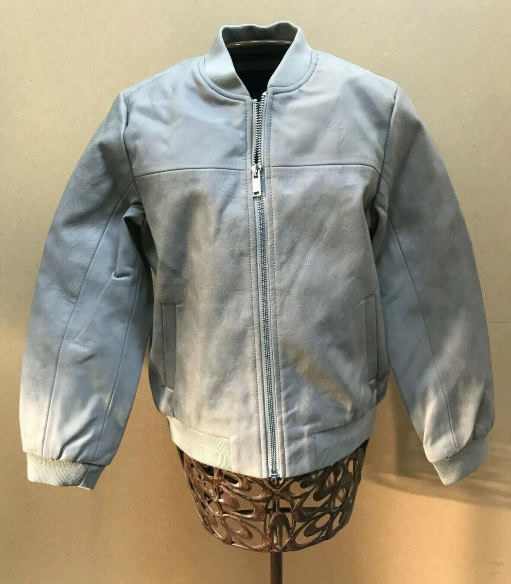 River island shop children's leather jacket
