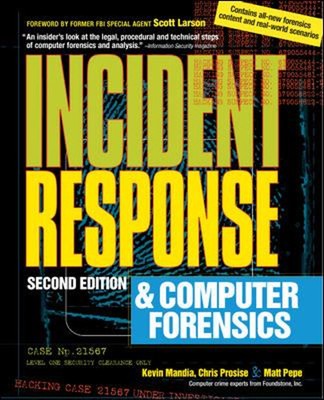 Incident Response And Computer Forensics Taschenbuch Chris, Mandia