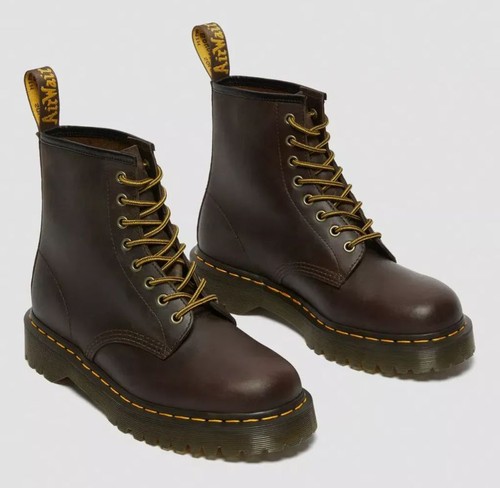 Dr Martens 8 Agujero 1460 Bex Marrón Oscuro 27894201 Classic Doc - Imagen 3 de 7