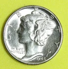 Estate Find 1945 - Mercury Dime!!  #K24894