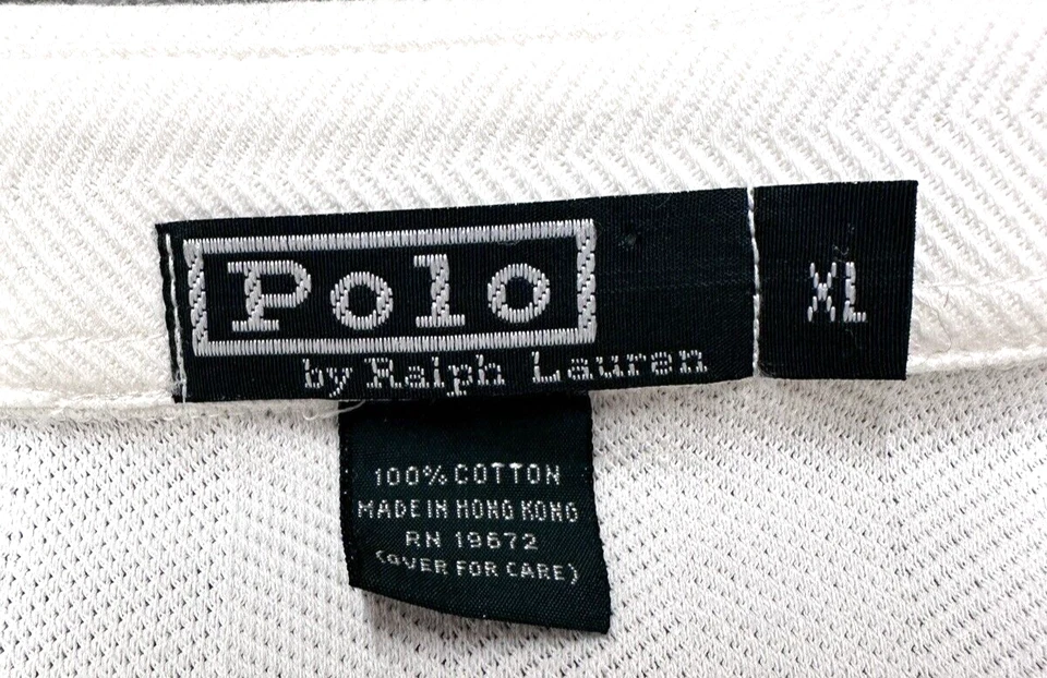 Camisa Ralph Lauren Niños XL Abotonada De Colección Nueva Con Etiquetas Acanalada Manga Larga Foto 3 de 4