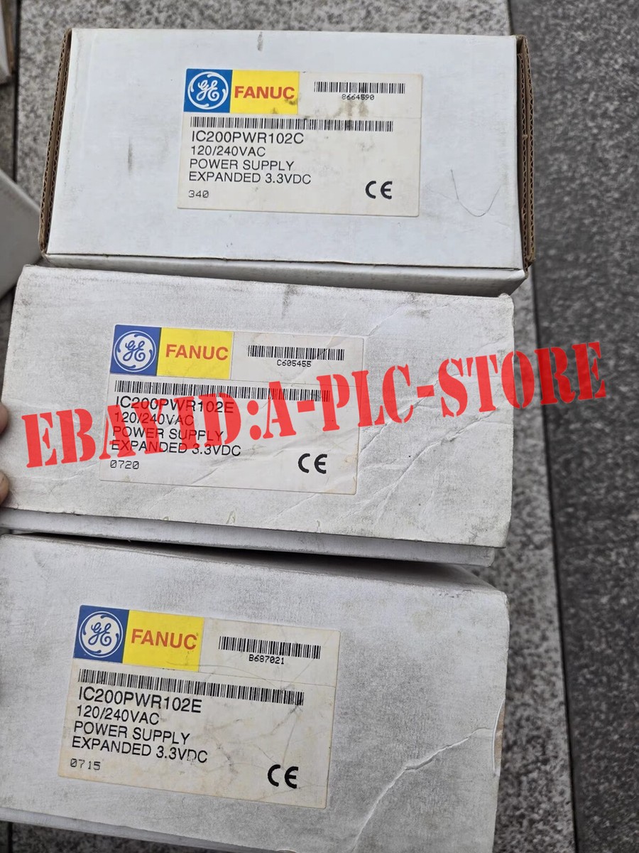 GE Fanuc IC200PWR102 IC200PWR102F Power Supply Module Via FEDEX