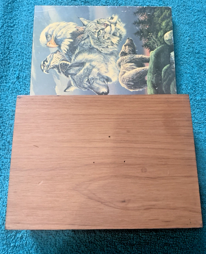 Vintage Cedar Jewelry/Trinket Box 6 3/4" Long x 4 7/8" Wide x 2 3/4" Tall - Imagen 8 de 8