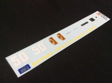 1958 TOUR DE CORSE #50 RENAULT DAUPHINE JACQUES FERET/GUY MONRAISSE 1:43 DECALS