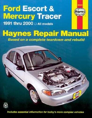 Ford Escort & Mercury Tracer Automotive Repair Manual by Alan Harold Ahlstrand